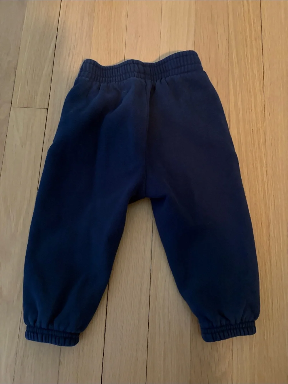 Navy Fleece Toddler Jogger Pants - Cozy Everyday Bottoms